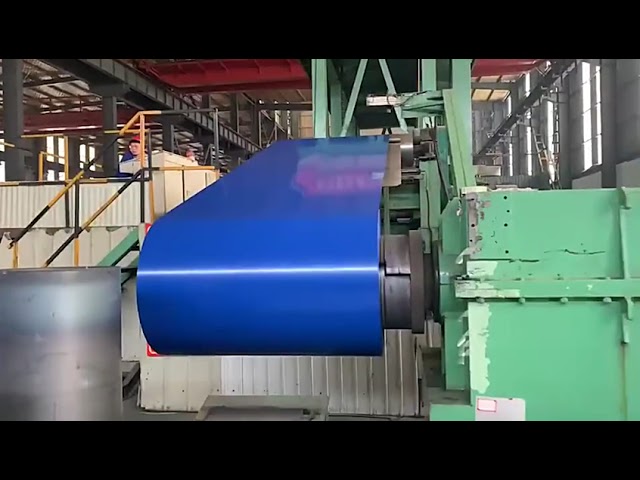 Sıcak Galvanizli PPGI Çelik Rulo Metal Demir Ön Boyalı Oluklu Gi Levha